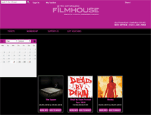 Tablet Screenshot of boxoffice.filmhousecinema.com
